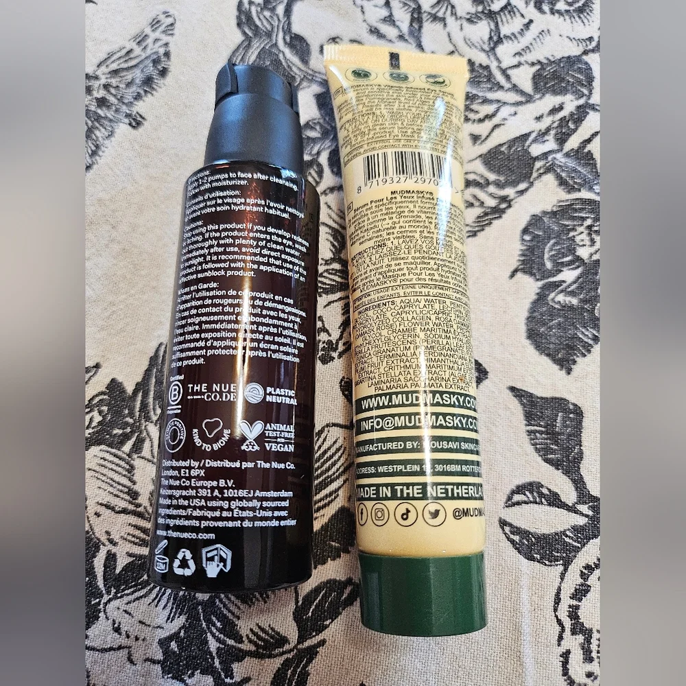 Nue Co Skin Filter Serum & MUDMASKY Vitamin-Infused Eye Serum - Picture 4 of 13